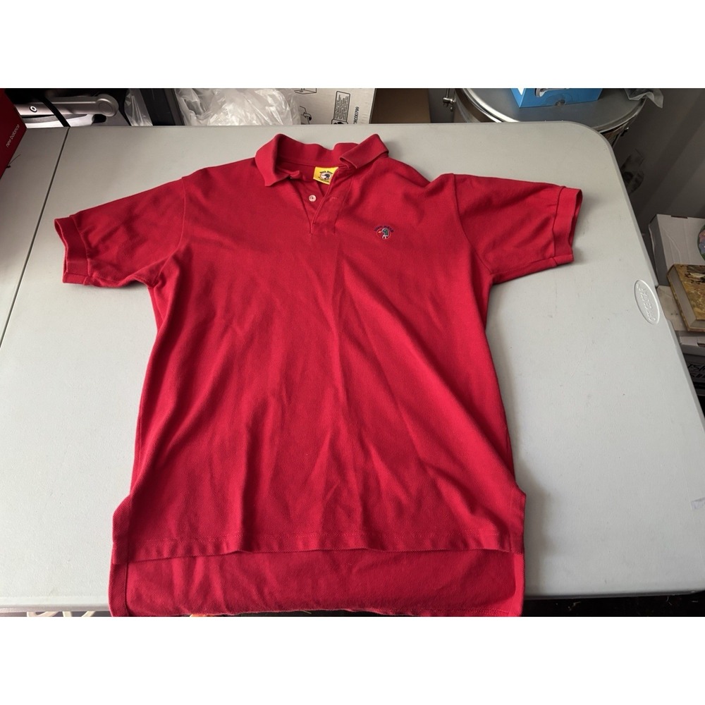 Vintage‎ Duck Head Polo Shirt Mens Size M Red Made In USA